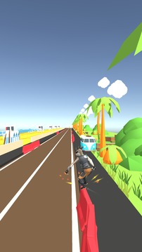滑板跑步3D游戲截圖2