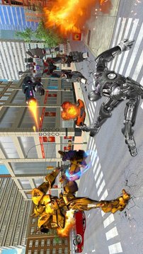猛禽噴射機器人改造游戲截圖3