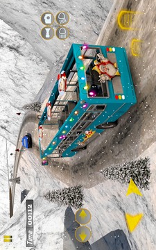 圣誕雪巴士駕駛員2021游戲截圖1