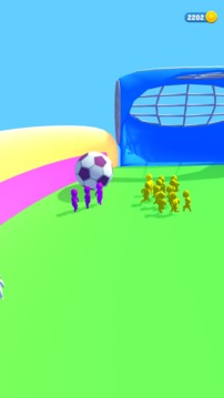 彩色足球3D游戲截圖2