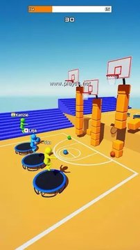 跳扣籃3d游戲截圖1