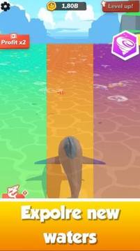 空閑鯊魚世界游戲截圖1