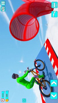 BMX自行車(chē)超級(jí)坡道游戲截圖2