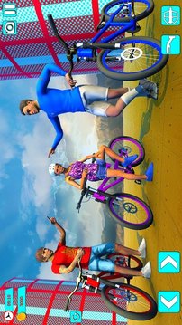 BMX自行車(chē)超級(jí)坡道游戲截圖3