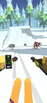 滑雪道3D游戲截圖3