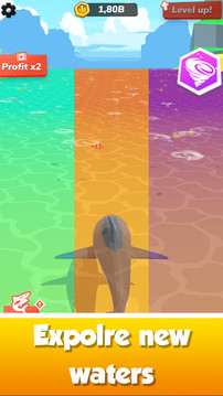 鯊魚世界生存模擬游戲截圖1