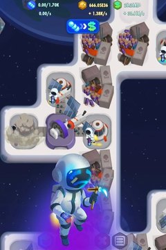 星空太空閑置游戲截圖1
