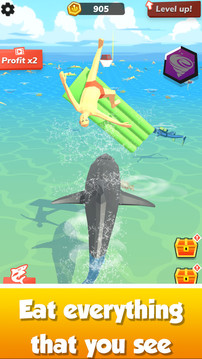 鲨鱼世界生存模拟游戏截图2