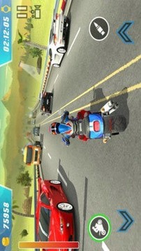 賽車摩托自行車游戲截圖2