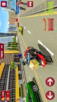 電動(dòng)車披薩外賣女孩游戲截圖1