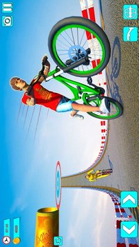 BMX自行車(chē)超級(jí)坡道游戲截圖1