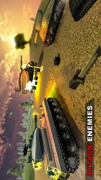 突擊坦克軍事行動(dòng)游戲截圖3