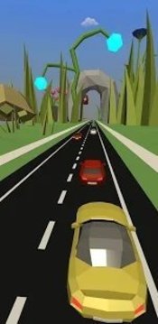 黃色私家車競速游戲截圖2