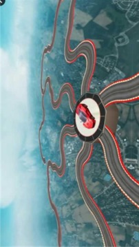 空中賽道駕駛游戲截圖4