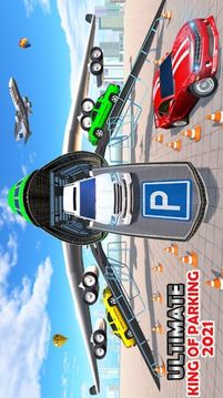 飛機停車場普拉多汽車駕駛游戲截圖1