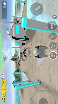 賽博朋克3D游戲截圖2