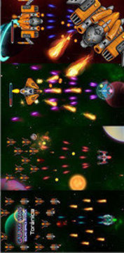 太空星系射手游戲截圖2