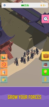 空閑武士3D忍者大亨游戲截圖2