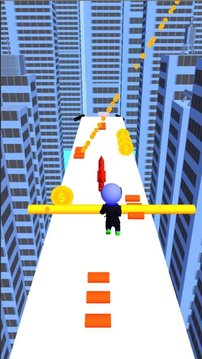 屋頂滑軌3D游戲截圖1