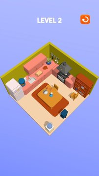 凌亂房間3D游戲截圖3