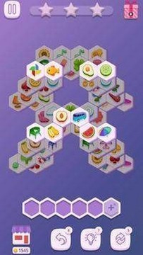 瓷磚六邊形配對游戲截圖3