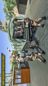 陸軍卡車貨運(yùn)游戲截圖3