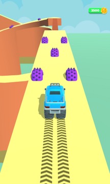 怪物卡车跑3D游戏截图2
