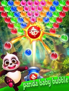 小熊貓泡沫射擊游戲截圖1