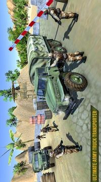 陸軍卡車貨運(yùn)游戲截圖2