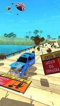斜坡撞車跳游戲截圖2