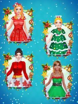 圣诞晚会公主装扮游戏截图3