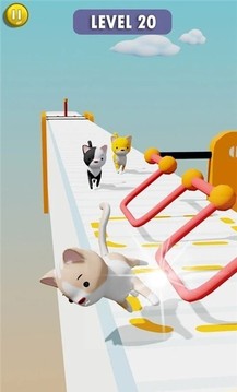 貓咪障礙賽3D游戲截圖3