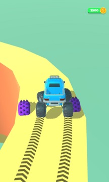 怪物卡车跑3D游戏截图1