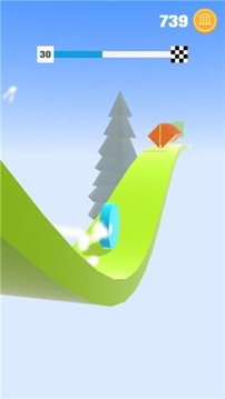 滾圈太空游戲截圖1