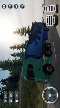貨運卡車長途運輸游戲截圖3