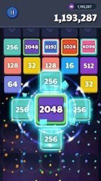 快樂拼圖合并2048游戲截圖2