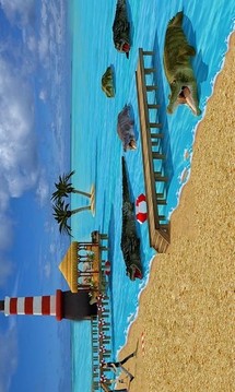 饑餓的鱷魚生存狩獵游戲截圖3