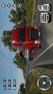 貨運卡車長途運輸游戲截圖1
