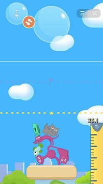 貓咪疊疊樂萌宅物語游戲截圖4