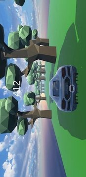 在森林里開車前進游戲截圖2