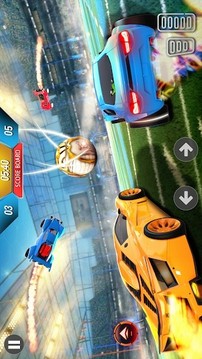 3D汽車足球游戲截圖2