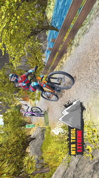 山地自行车下坡赛游戏截图2