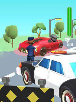 警車追殺壞人游戲截圖1