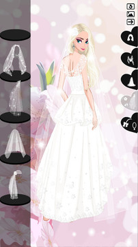 冰雪女王的婚禮化妝游戲截圖2