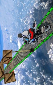 摩托車空中跳躍游戲截圖2
