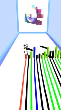 鉛筆跑3D七彩線游戲截圖1