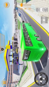 城市豪華旅游巴士3D游戲截圖1