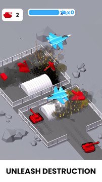 飛機(jī)空襲游戲截圖1