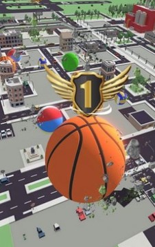 巨型篮球城市破坏游戏截图2
