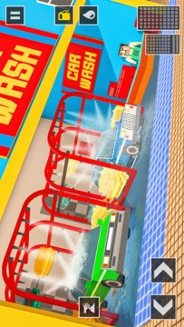 塊狀車洗車庫游戲截圖4